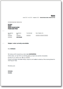 Angebotsanfrage nach persönlicher Ansprache - Musterbrief ...