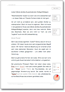 Rede zur Verabschiedung eines Kollegen sofort zum Download.