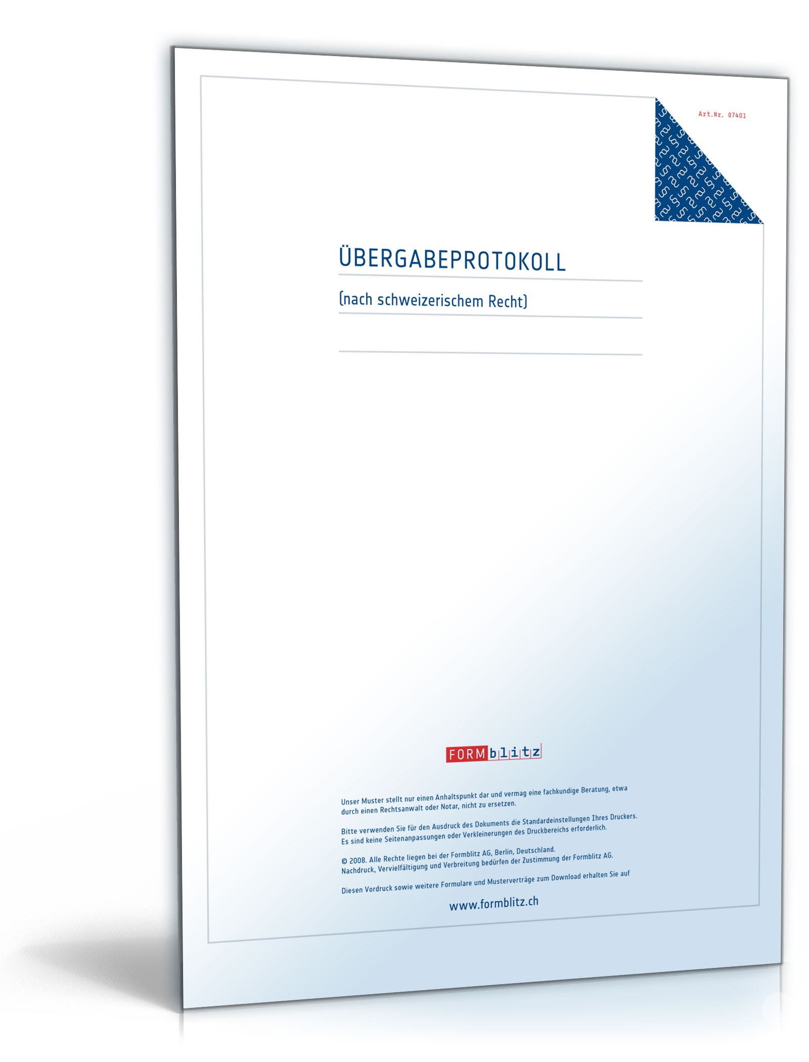 Ubergabeprotokoll Wohnungsubergabe Muster Vorlage Zum Download